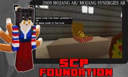 Captura de Pantalla 5 SCP Foundation for Minecraft PE. Mobs SCP for MCPE android