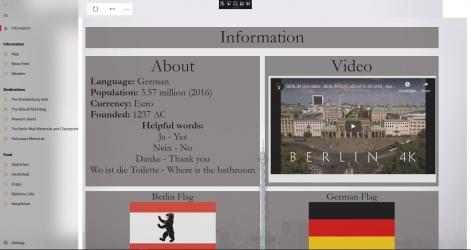 Screenshot 1 Berlin Travel App windows