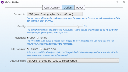 Screenshot 3 HEIC to JPEG Pro (FREE) windows