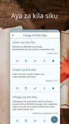 Screenshot 4 Biblia Takatifu - Swahili Bible (Kiswahili) android