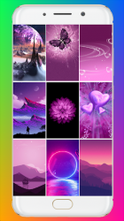 Imágen 2 Purple Wallpaper HD android