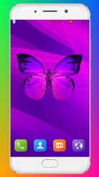Captura 8 Purple Wallpaper HD android