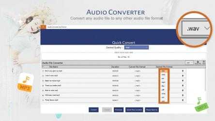 Captura de Pantalla 14 Audio Converter Any Format windows