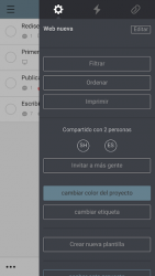 Screenshot 9 Nozbe Personal: tareas y proyectos android