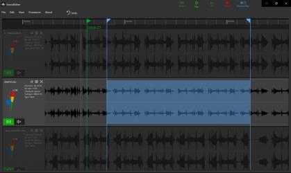 Capture 1 Sound Editor windows
