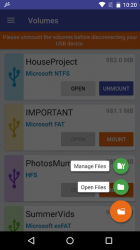 Captura de Pantalla 4 exFAT/NTFS for USB by Paragon Software android