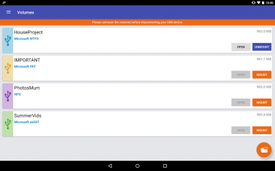 Screenshot 9 exFAT/NTFS for USB by Paragon Software android
