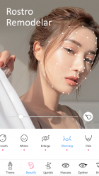 Screenshot 2 XFace: Selfie, Maquillaje hermoso, Belleza piel android