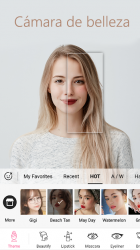 Capture 3 XFace: Selfie, Maquillaje hermoso, Belleza piel android