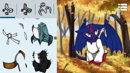 Screenshot 11 Creador de avatares: Dragones android
