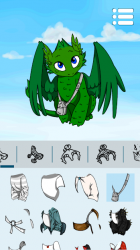 Screenshot 2 Creador de avatares: Dragones android