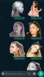 Captura de Pantalla 9 Stickers de Ariana Grande ❤️ android