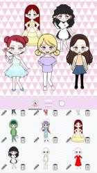 Screenshot 7 My Webtoon Character Girls - K-pop IDOL Maker android