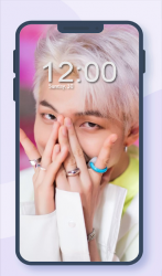 Captura de Pantalla 4 RM Cute BTS Wallpaper HD android