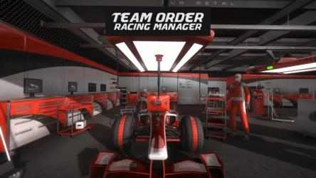 Capture 1 Team Order: Racing Manager windows