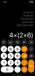 Capture 1 Calculadora con Historial + iphone