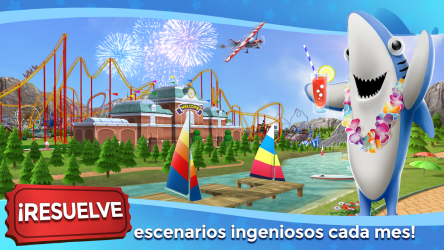 Screenshot 13 RollerCoaster Tycoon Touch - Parque temático android