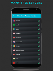 Screenshot 4 VIP VPN - VPN Premium Gratis, Ilimitado y rápido android