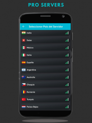 Screenshot 6 VIP VPN - VPN Premium Gratis, Ilimitado y rápido android