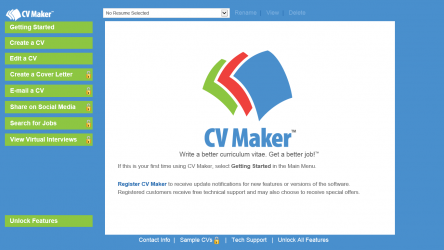 Captura 1 CV Maker Free windows