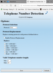 Screenshot 3 Telephone Number Detection windows
