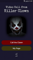 Captura 2 Video Call from Killer Clown - Simulated Calls android