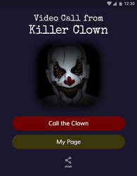 Screenshot 14 Video Call from Killer Clown - Simulated Calls android