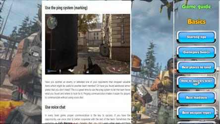 Screenshot 2 Call of Duty WARZONE Game Guide windows