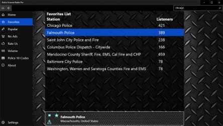 Screenshot 7 Police Scanner Radio Pro windows