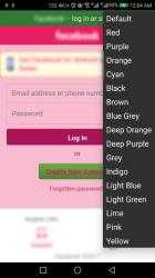 Captura de Pantalla 3 Color rosa para Facebook android