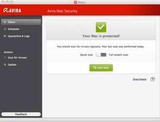 Captura de Pantalla 3 Avira Free Mac Security mac