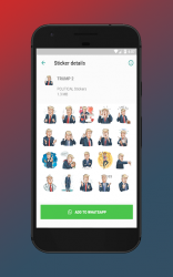 Screenshot 3 👔 Stickers Políticos para Whatsapp- WAStickerApps android