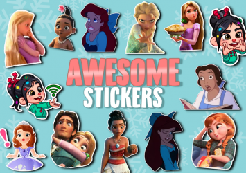 Screenshot 5 👸🏻 WAstickerApps Princesas Caricaturas Stickers android