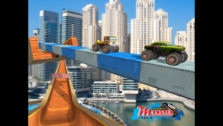 Captura de Pantalla 3 Ultimate Monster Offroad Truck Drive 4x4: 3D Stunt Racing Simulator New Games 2021 windows