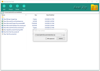 Captura de Pantalla 2 Real Zip - Unzip & Extract Zip, Rar, 7z & More, also a File Compression App windows