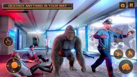 Captura 8 Angry Monster Gorilla Attack: King Kong Games android