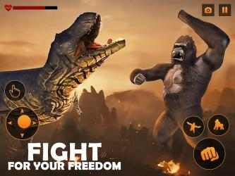 Capture 12 Angry Monster Gorilla Attack: King Kong Games android
