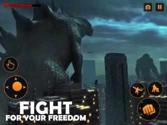 Screenshot 10 Angry Monster Gorilla Attack: King Kong Games android