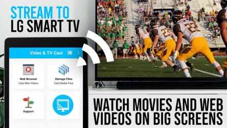Captura de Pantalla 8 Video & TV Cast | LG Smart TV - HD Video Streaming android