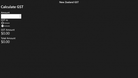 Captura de Pantalla 4 New Zealand GST Calculator windows