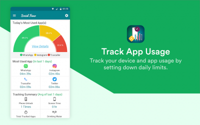 Imágen 11 Social Fever: App Time Tracker android