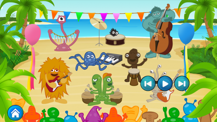 Captura de Pantalla 2 Juegos musicales para niños android