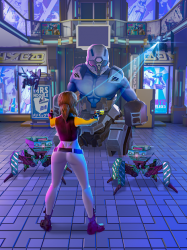 Screenshot 11 Cyberpunk Hero－Lucha épica android