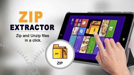 Captura 1 Unpack Gzip, Zip & Tar Compress & Decompress - RAR & ZIP windows
