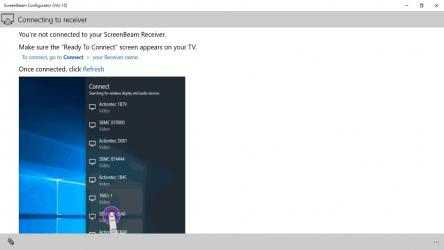 Screenshot 9 ScreenBeam Configurator (Win 10) windows