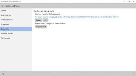 Screenshot 14 ScreenBeam Configurator (Win 10) windows