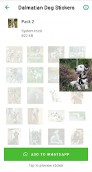 Captura de Pantalla 5 Dalmatian Dog Stickers android