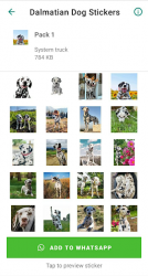 Screenshot 6 Dalmatian Dog Stickers android