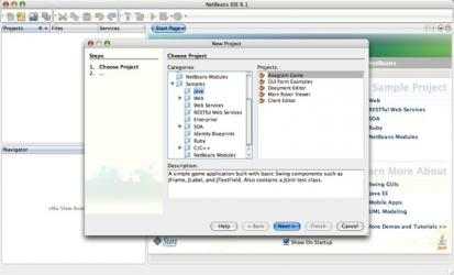 Captura de Pantalla 3 Apache NetBeans mac