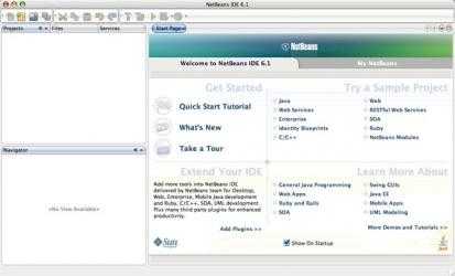 Screenshot 1 Apache NetBeans mac
